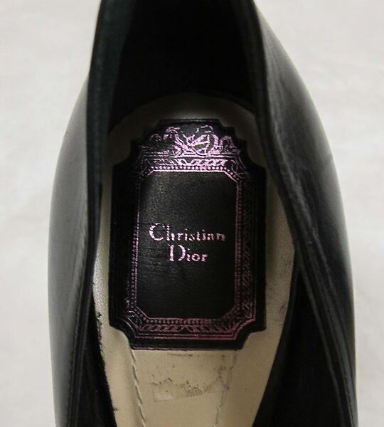 Ensemble, House of Dior (French, founded 1946), wool, silk, leather, French