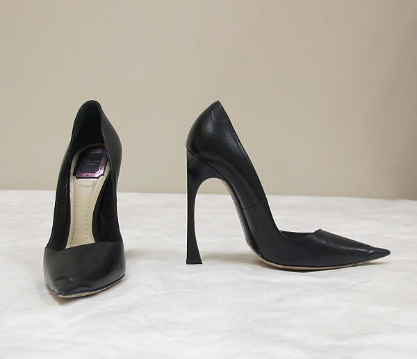 Ensemble, House of Dior (French, founded 1946), wool, silk, leather, French