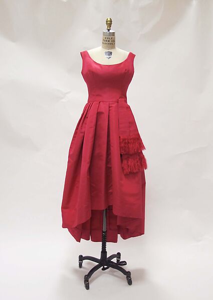 Dress, House of Dior (French, founded 1946), silk, French 