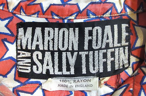 Suit, Foale &amp; Tuffin (British, 1961–1972), rayon, British