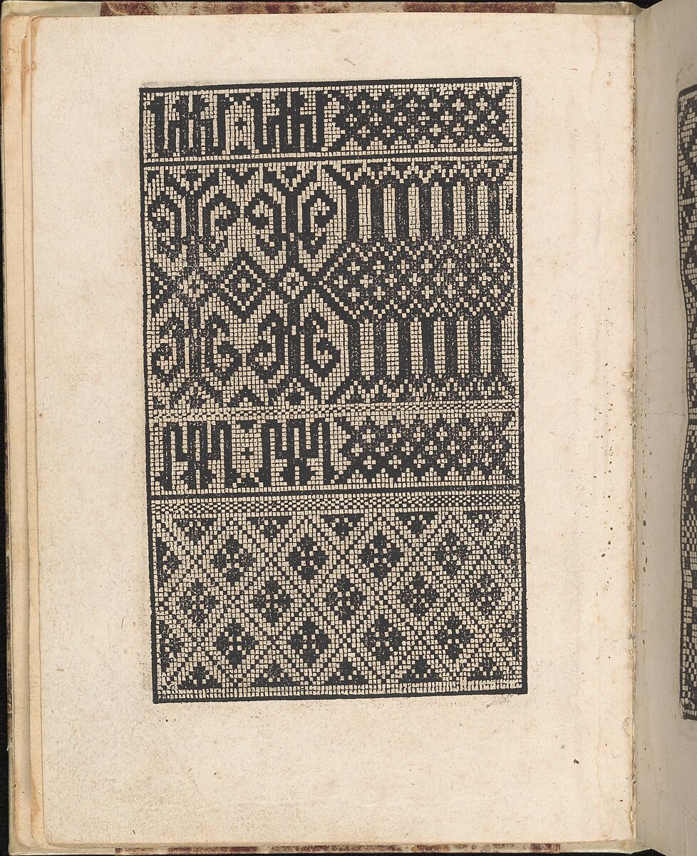 Ein new getruckt model Büchli...Page 4, recto, Johann Schönsperger the Younger (German, active 1510–30), Woodcut 