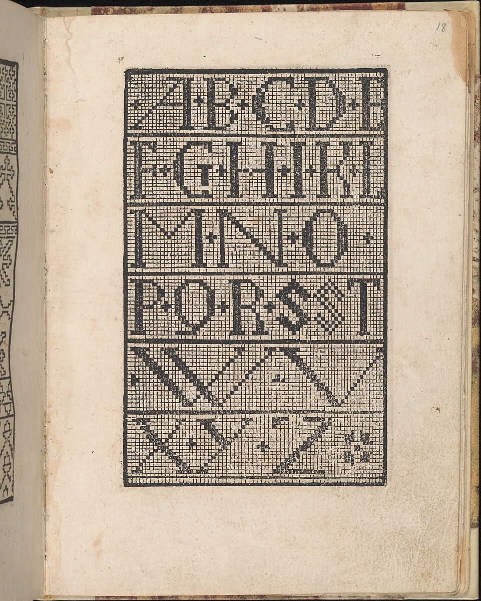 Ein new getruckt model Büchli...Page 17, verso, Johann Schönsperger the Younger (German, active 1510–30), Woodcut 