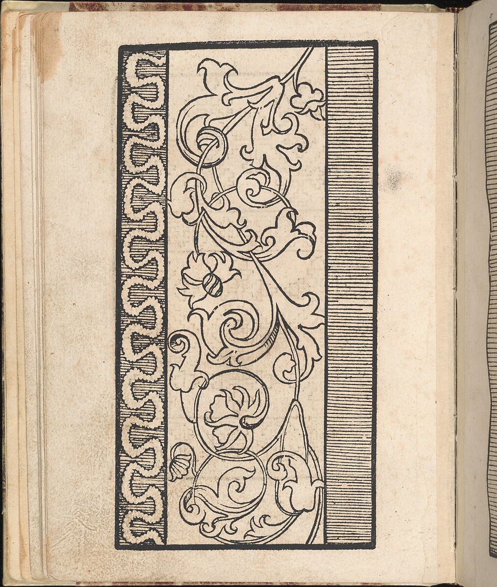 Ein new getruckt model Büchli...Page 21, recto, Johann Schönsperger the Younger (German, active 1510–30), Woodcut 