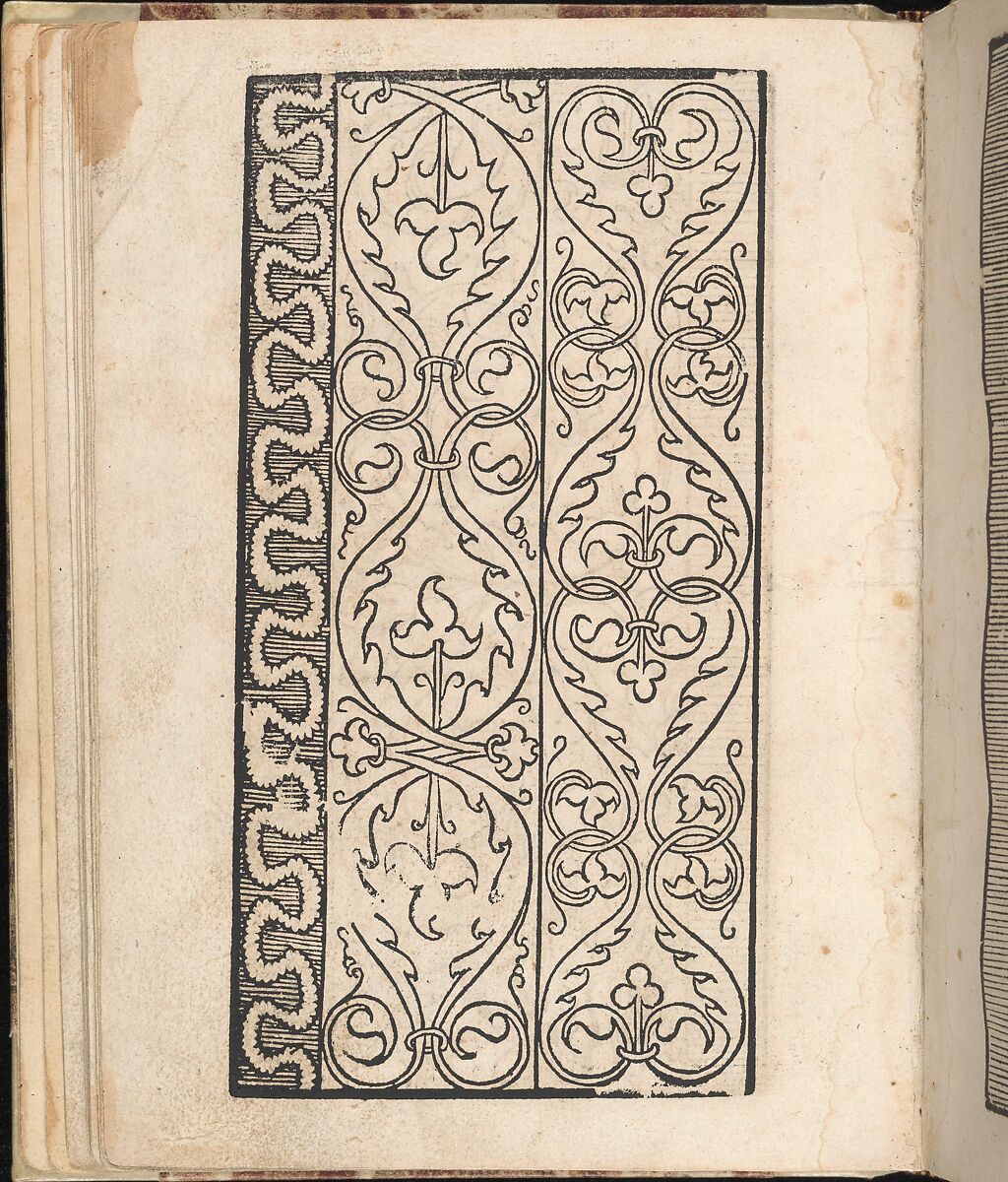 Ein new getruckt model Büchli...Page 21, verso, Johann Schönsperger the Younger (German, active 1510–30), Woodcut 
