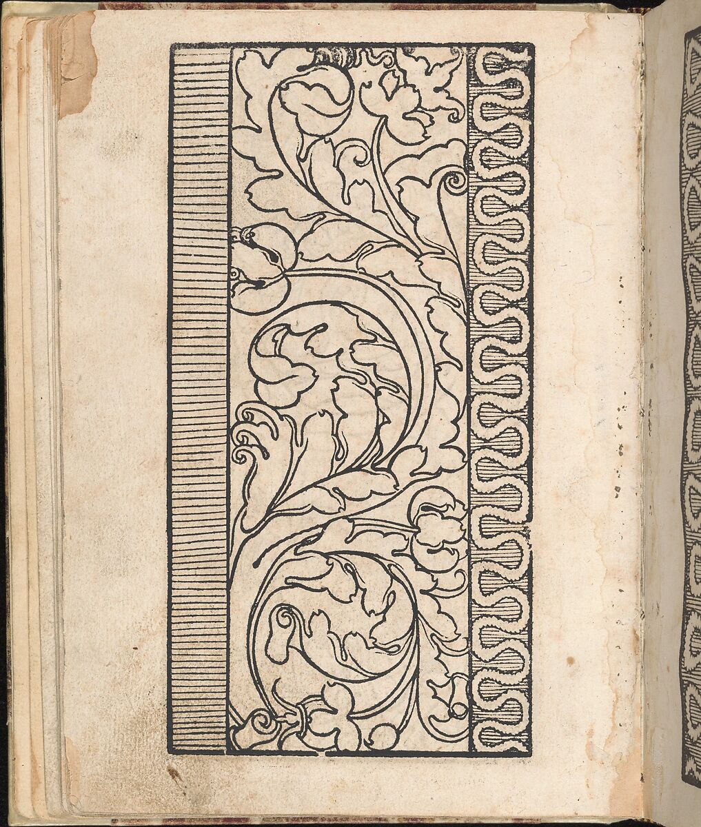 Ein new getruckt model Büchli...Page 23, verso, Johann Schönsperger the Younger (German, active 1510–30), Woodcut 