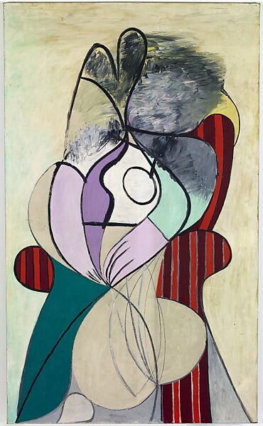 Støv Meningsfuld gå på indkøb Pablo Picasso | Woman in a Red Armchair | The Metropolitan Museum of Art