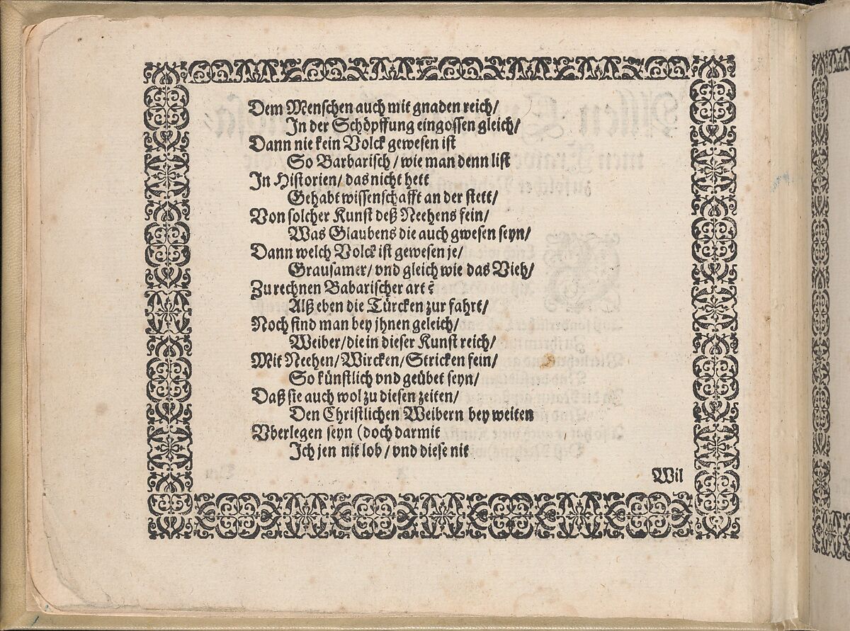 Schön Neues Modelbuch (Page 2 verso), Johann Sibmacher (German, active 1590–1611), Woodcut 