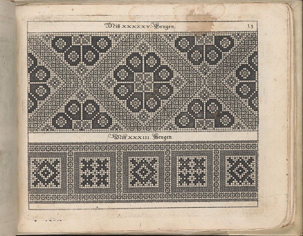 Schön Neues Modelbuch (Page 24 recto), Johann Sibmacher (German, active 1590–1611), Etching 