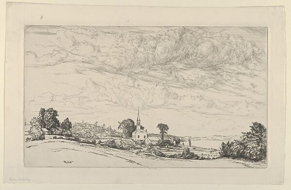 River Sanctuary, Ernest Haskell (American, Woodstock, Connecticut 1876–1925 West Point, Maine), Etching 