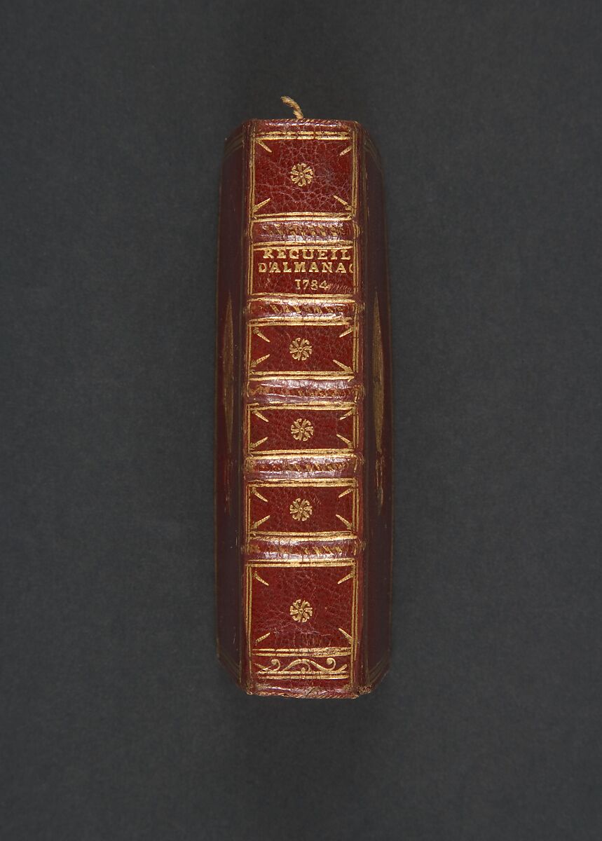 Almanach royal, année bissextile M.DCC.LXXXIV., Laurent Charles d' Houry (French, 1717?–1786)