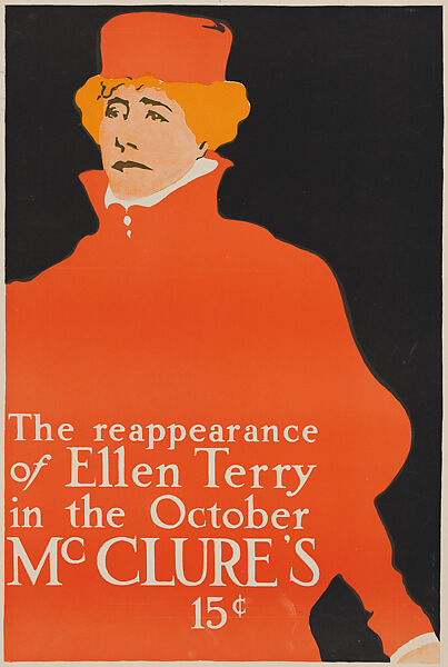 McClure's, The Reappearance of Ellen Terry, October, Earl Horter (American, Germantown, Pennsylvania 1880–1940 Philadelphia, Pennsylvania), Lithograph 