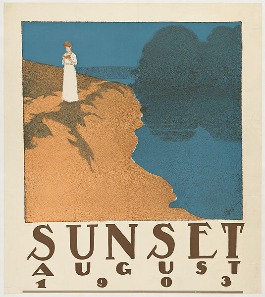 Sunset Magazine, August, Henry Patrick Raleigh  American, Lithograph