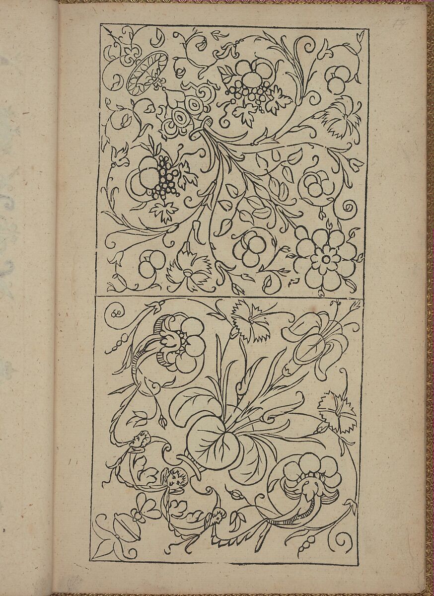New Modelbüch (Page 10r), Andreas Bretschneider (German, Dresden ca. 1578–ca. 1640 Leipzig), Woodcut 