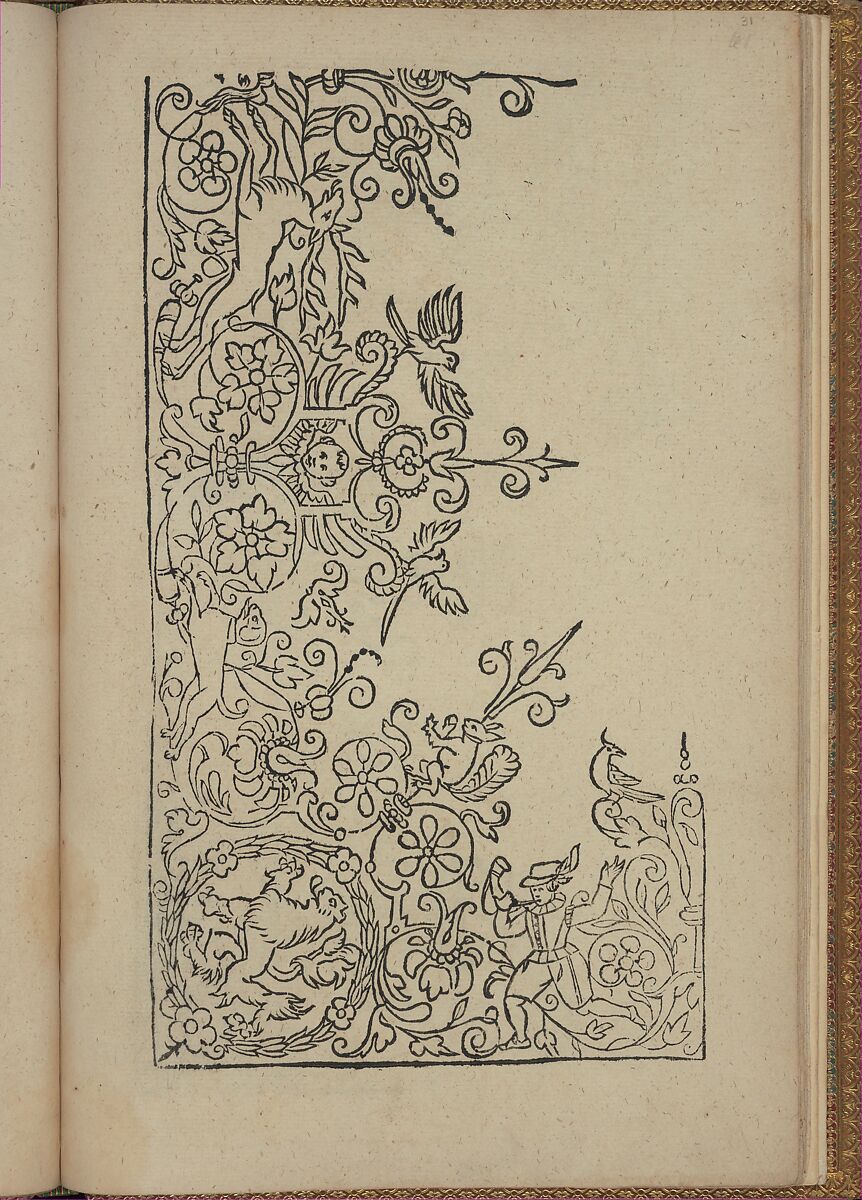 New Modelbüch (Page 31r), Andreas Bretschneider (German, Dresden ca. 1578–ca. 1640 Leipzig), Woodcut 