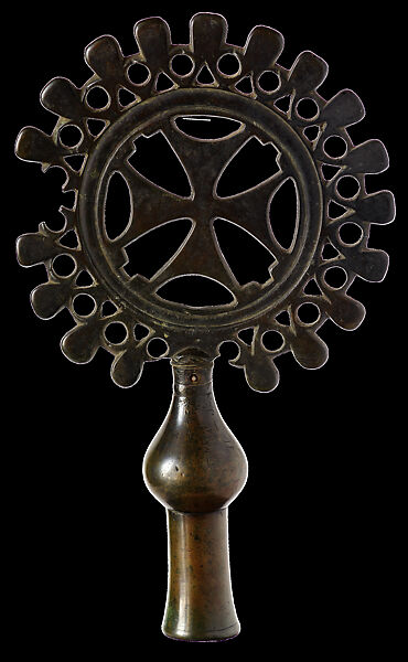 Radiate Cross, Bronze, Armenian 