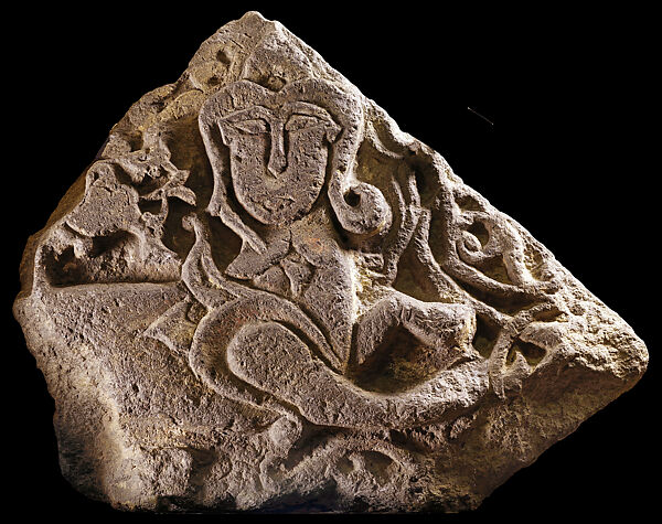 Bas-Relief of a Sphinx, Tuff, Armenian 