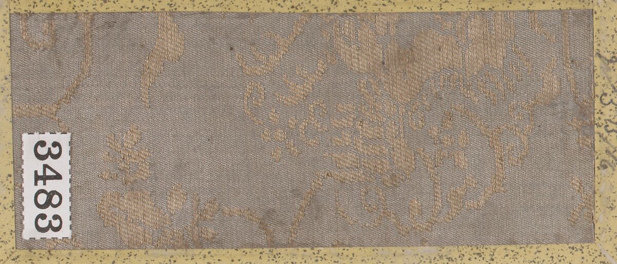 Textile Sample from Sample Book, Silk, Japan 