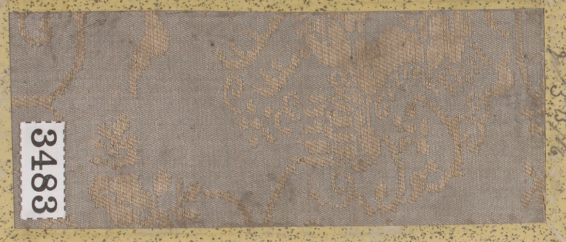 Textile Sample from Sample Book