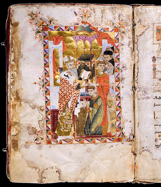 Gospel Book of the Archbishop John, Ink, tempera, and gold on parchment; 353 folios, Armenian 