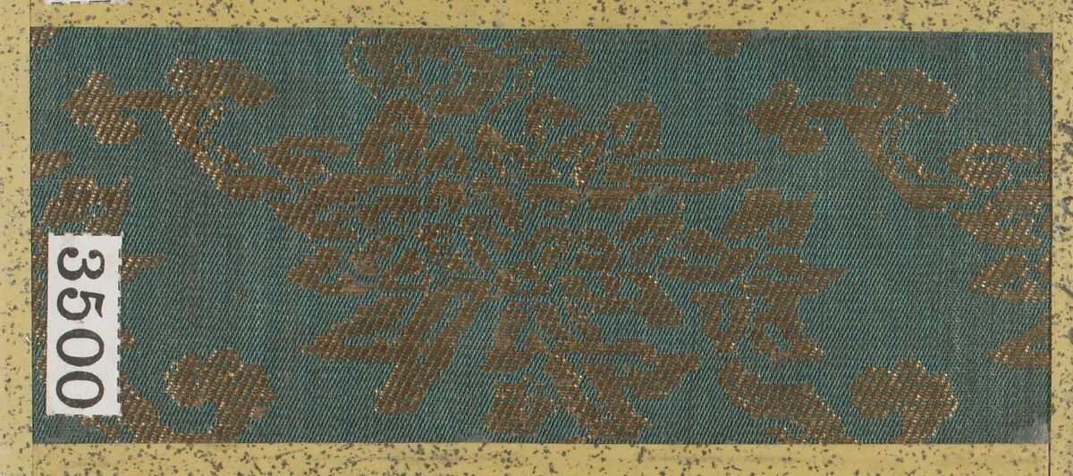 Textile Sample from Sample Book, Silk, Japan 