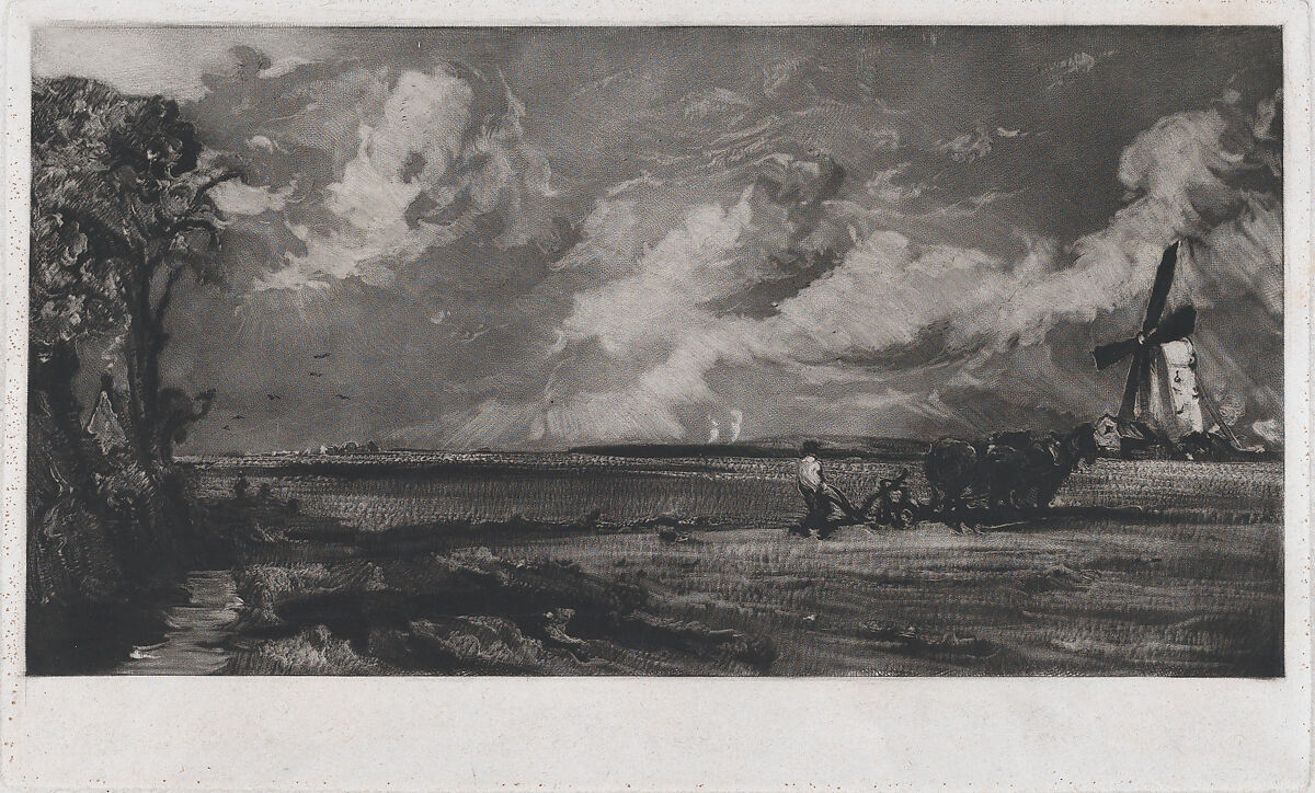 Spring, David Lucas (British, Geddington Chase, Northamptonshire 1802–1881 London), Mezzotint; proof before published state 