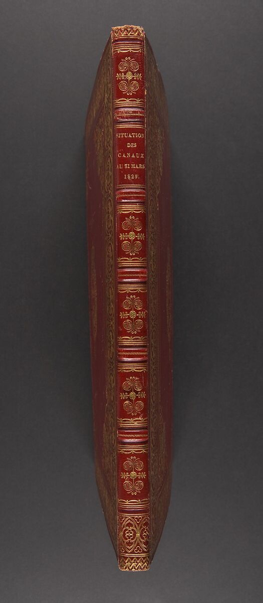 Rapport au roi sur la situation, au 31 mars, 1829, des canaux et autres ouvrages entrepris en vertu des lois des 20 juin et 5 aout 1821, L'Imprimerie Royale