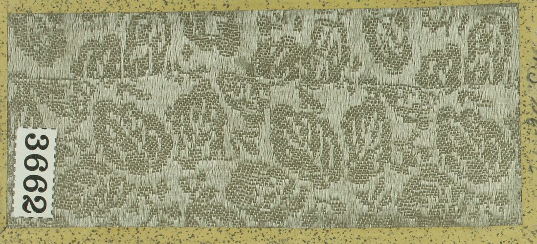 Textile Sample from Sample Book