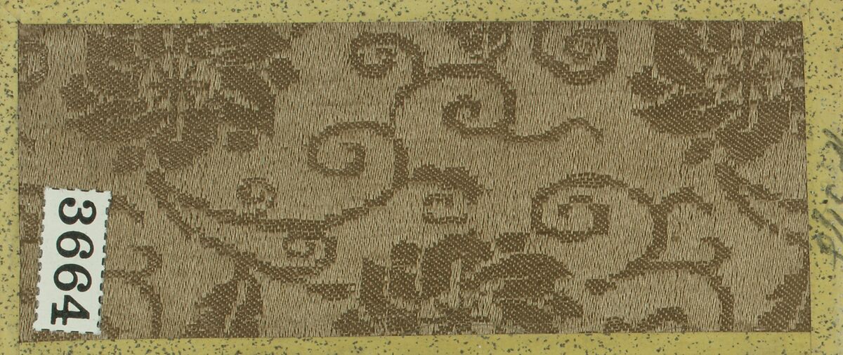 Textile Sample from Sample Book, Silk, Japan 