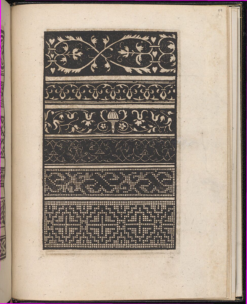 Page from Ein new kunstlich Modelbuch...(Page 49r), Peter Quentel (German, active Cologne, 1518–46)  , Cologne, Woodcut 