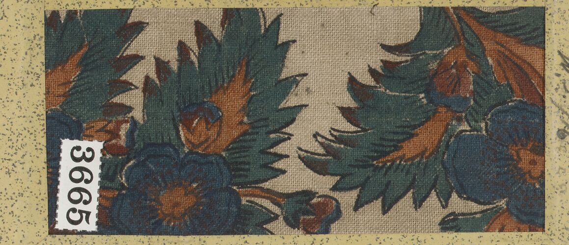 Textile Sample from Sample Book