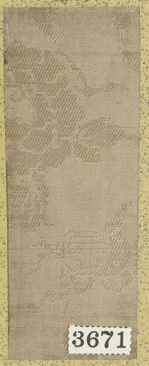 Textile Sample from Sample Book, Silk, Japan 