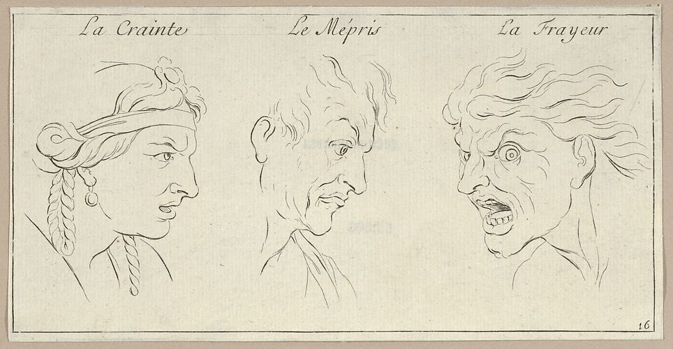 Le Crainte, Le Mépris, La Frayeur, from 