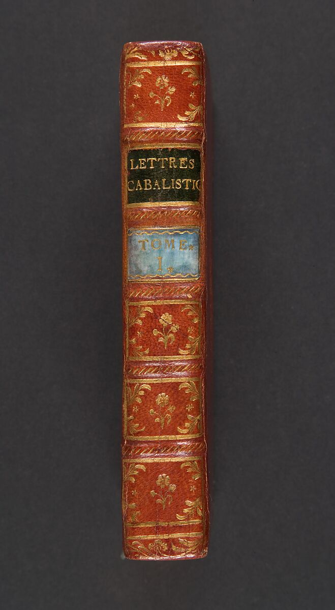Lettres cabalistiques, ou, Correspondance philosophique, historique & critique, entre deux cabalistes, divers esprits elementaires, & le seigneur Astaroth, Jean Baptiste de Boyer, marquis d'Argens (French, 1704–1771)