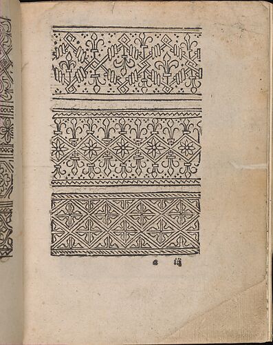 Modelbuch aller Art Nehens vn Stickens (Page 3r)