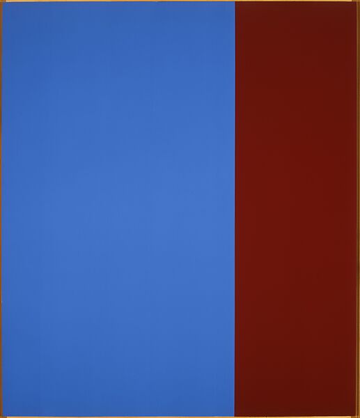 Unfinished painting, Barnett Newman (American, New York 1905–1970 New York), Acrylic on canvas 