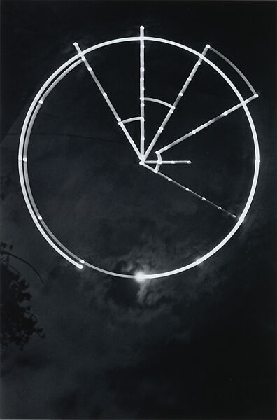 Artificial Moon Trail, Tokyo, Kikuji Kawada (Japanese, born Tsuchiura, 1933), Gelatin silver print 