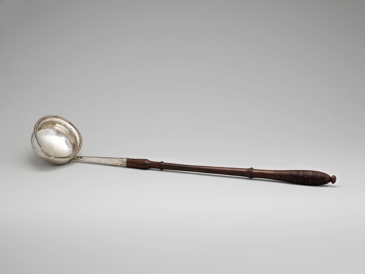 Punch Ladle, Joseph Anthony Jr. (1762–1814), Silver, wood, American 