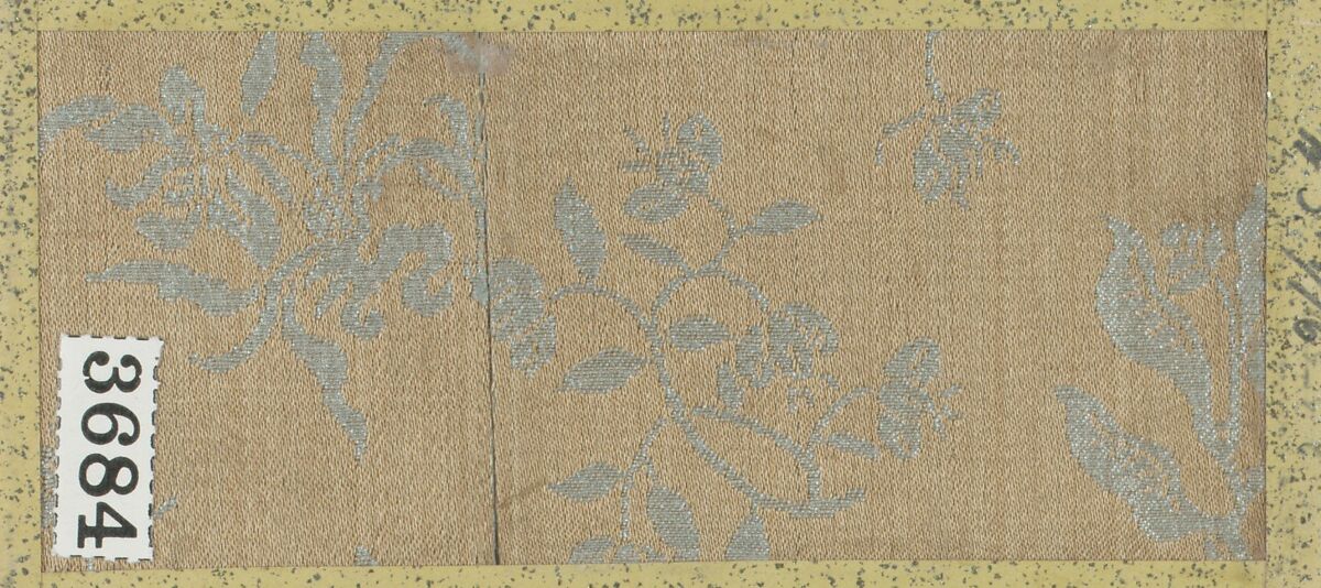 Textile Sample from Sample Book, Silk, Japan 