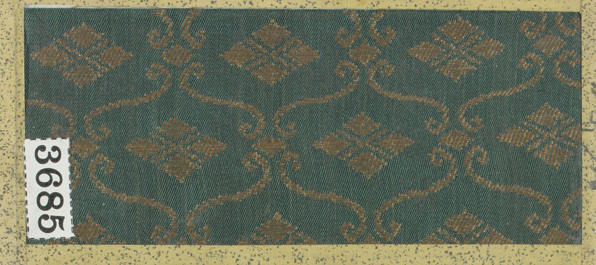 Textile Sample from Sample Book, Silk, Japan 