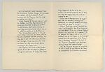 A Parable of Art Critics and of Collectors by Hans Christistian (sic) Andersen which we copied out for our friends. New Years 1927, William M. Ivins Jr. (American, 1878–1964), Lithographs and color lithographs