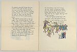 A Parable of Art Critics and of Collectors by Hans Christistian (sic) Andersen which we copied out for our friends. New Years 1927, William M. Ivins Jr. (American, 1878–1964), Lithographs and color lithographs
