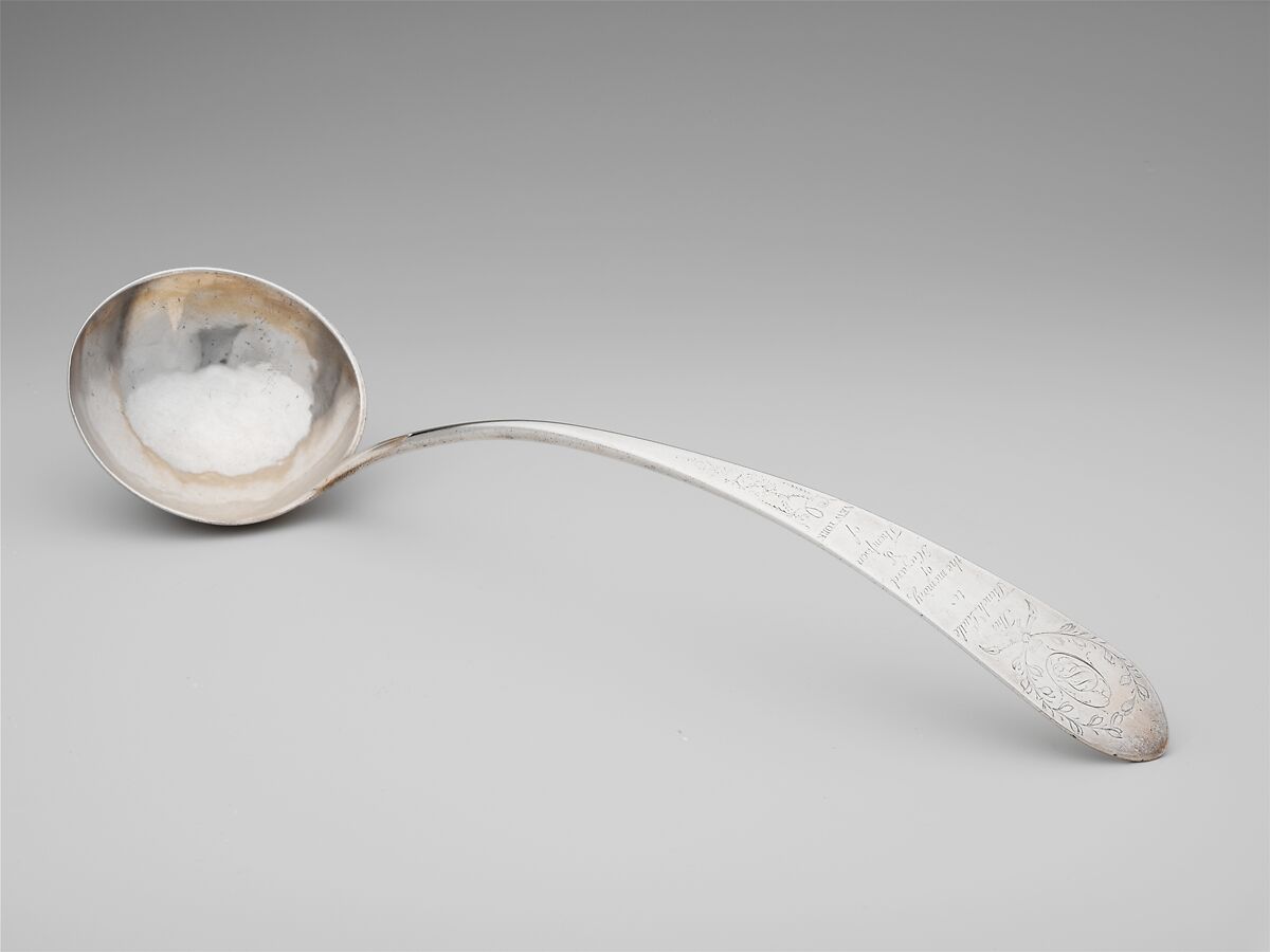 Punch Ladle, Silver, American 
