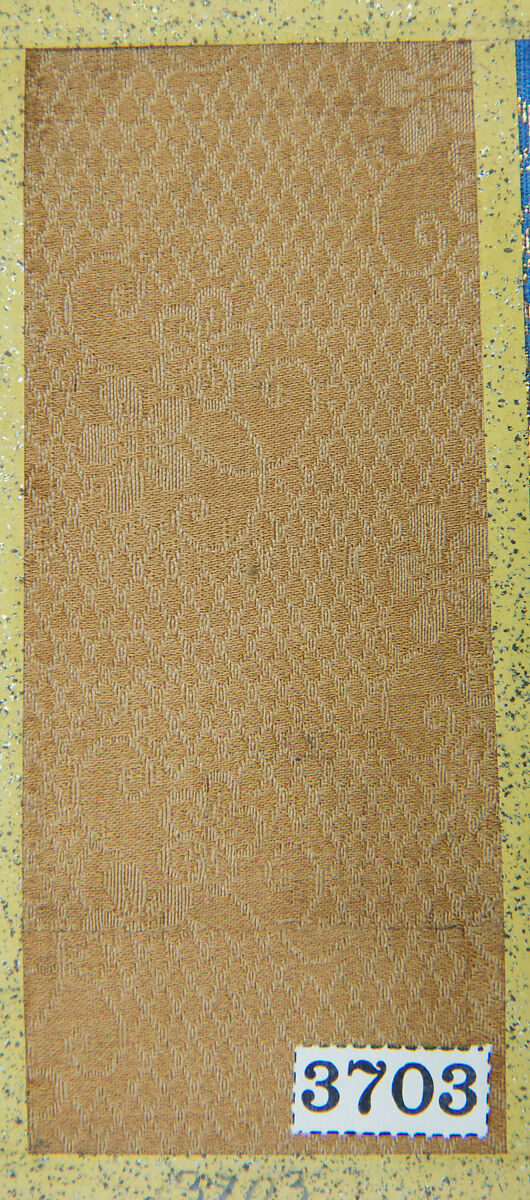 Textile Sample from Sample Book, Silk, Japan 