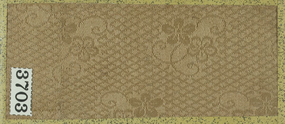 Textile Sample from Sample Book, Silk, Japan