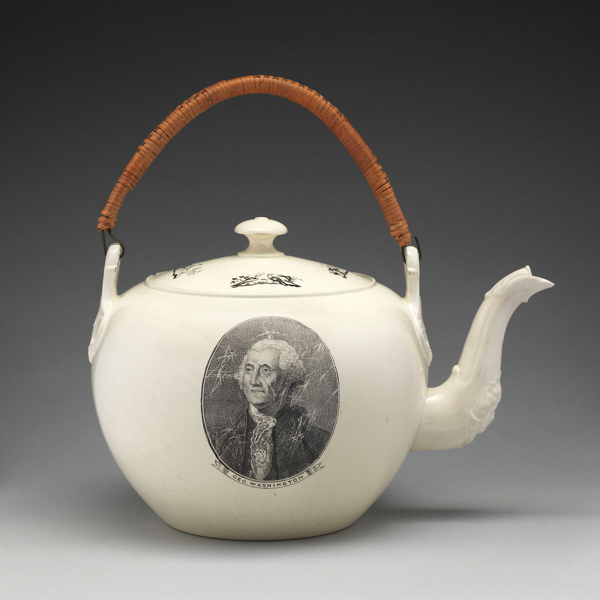 Punch Pot, Earthenware, British