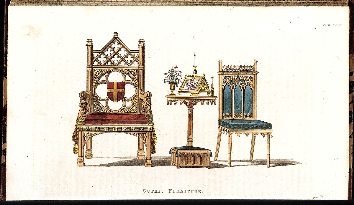 The Repository of Arts, Literature, Fashions &c., 3rd series, volume 6, Rudolph Ackermann, London (British, active 1794–1832), Illustrations: etching, engraving, aquatint, hand-coloring 