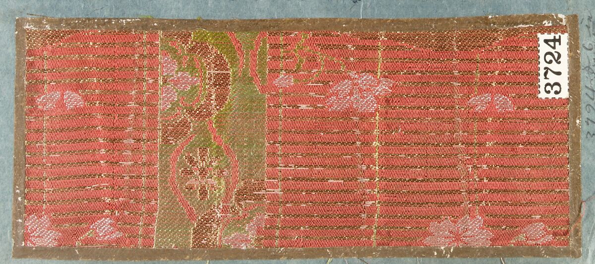 Textile Sample from Sample Book, Silk, Japan 