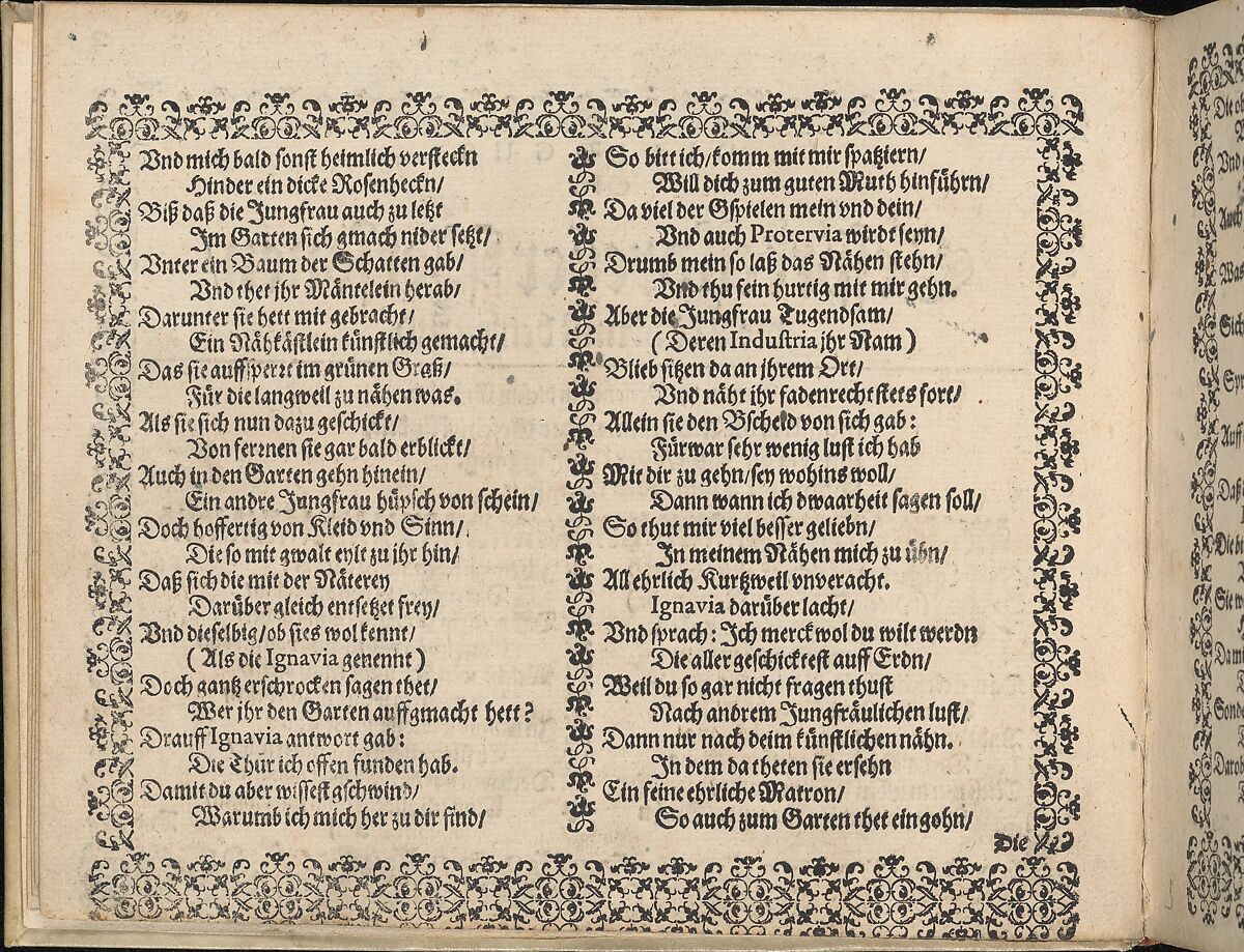 Newes Modelbuch in Kupffer (Page 4r), Johann Sibmacher (German, active 1590–1611), Woodcut 