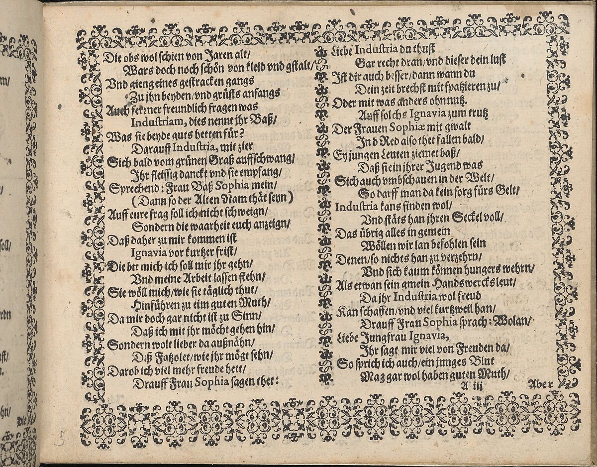 Newes Modelbuch in Kupffer (Page 5v), Johann Sibmacher (German, active 1590–1611), Woodcut 
