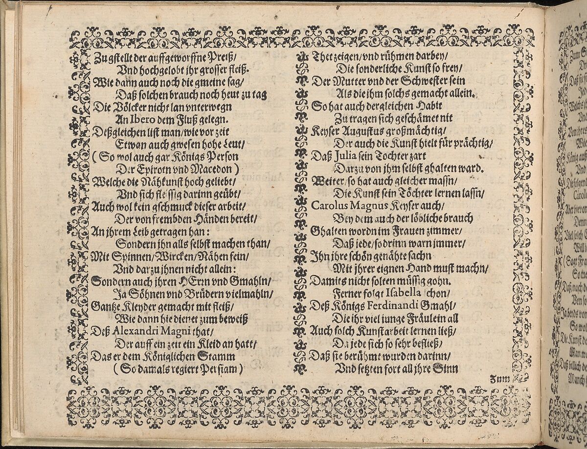 Newes Modelbuch in Kupffer (Page, 6v), Johann Sibmacher (German, active 1590–1611), Woodcut 